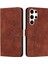 Uyumlu Samsung Galaxy S24 Ultra Cüzdan Kılıf Pu Leatherleatherhattı (Yurt Dışından) 1