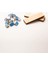 Ahşap Mum Fitili + Yapışkanlı Sehpa - 20 Adet ( 30 x 100 x 0,5 mm ) 2