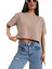 Ultra Yumuşak Dokunuş: Modal Crop Top Serisi Kadın Tişört @Savona 1