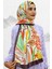 Harem Soft Yaprak Desen Şal EŞ5199-5 2