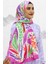Harem Soft Yaprak Desen Şal EŞ5199-10 1