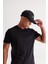 2'li Slim Fit Dar Kesim V Yaka %100 Pamuk T-Shirt 5