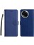 Realme 11X5G Iş Cüzdan Telefon Kılıfı Için Flip Case Klasik Düz Renk (Yurt Dışından) 1