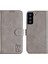Cüzdan Kılıf Samsung Galaxy S21 Fe 5g Kickstand Için Tüm Yuvarlak Koruma (Yurt Dışından) 1