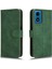 Motorola Moto G24 Deri Kart Tutucu Kartı ile Folio Flip Case (Yurt Dışından) 1