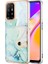 Oppo Için Kılıf A94 5G/A95 5g Yumuşak Tpu Tampon Mermer Kart Yuvaları Ince Cüzdan (Yurt Dışından) 1