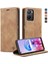 Oppo Için Flip Case A36 4G/A76 4G/A96 4g Vintage Pu Deri Cüzdan Flip (Yurt Dışından) 1