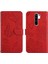 Xiaomi Redmi Için Not 8 Pro Darbeye Deri Kılıf Anti-Damla Pu ile (Yurt Dışından) 1