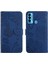 Tecno Camon 18I Darbeye Dayanıklı Deri Çanta Çiçekler ve Kelebekler Için Kılıf (Yurt Dışından) 1