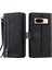 Google Piksel 8 Cüzdan 9 Kart Yuvaları Için Flip Case Kickstand Kordon Pu (Yurt Dışından) 1