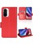 Xiaomi Poco F3 Yan Toka Manyetik Kart Yuvaları Tutucu Pu Deri Kılıf (Yurt Dışından) 1