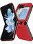Samsung Galaxy Z Flip 5 Cüzdan Için Kılıf Yan Toka Kart Yuvaları Tutucu Pu (Yurt Dışından) 4