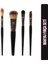 Professinal Makeup Brush High End Serisi 4'lü Fırça Seti No: 1-5-10-12 Makyaj Fırça Seti 1