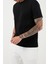 Logolu Bisiklet Yaka Pamuklu Regular Fit T Shirt Erkek T Shirt 13311614 011 3