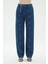 Diana Koyu Mavi Yüksek Bel Patı Düğme Detaylı Dad Straight Jean Pantolon C 4517-104 2
