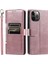 iPhone 12 Pro Max Pu Deri Standlı Flip Telefon Kapağı (Yurt Dışından) 1
