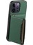 iPhone 14 Pro Max Buzağı Dokusu Pu Deri Kickstand Darbeye Dayanıklı Arka Kapak (Yurt Dışından) 2
