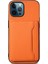 iPhone 12 Pro Max Kickstand Düşmeyi Önleyici Buzağı Dokusu Pu+ Pc+Tpu Telefon Kapağı (Yurt Dışından) 1