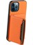 iPhone 12 Pro Max Kickstand Düşmeyi Önleyici Buzağı Dokusu Pu+ Pc+Tpu Telefon Kapağı (Yurt Dışından) 2