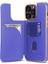 iPhone 13 Pro Max Kart Sahibi Eşkenar Dörtgen Deri Kaplamalı Pc Telefon Kapağı (Yurt Dışından) 3