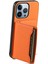 iPhone 13 Pro Kart Yuvası Kılıfı Kickstand Buzağı Dokusu Pu+ Pc+Tpu Telefon Kapağı (Yurt Dışından) 2