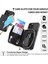 iPhone 14 Pro Fermuarlı Cebi Deri+Tpu+Pc Crossbody Telefon Kılıfı (Yurt Dışından) 4