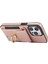 iPhone 15 Pro Pu Deri + Tpu Düşme Önleyici Kickstand Telefon Kapağı (Yurt Dışından) 4