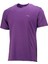 Erkek Bisiklet Yaka Standart Fit Mor T-Shirt 1