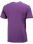 Erkek Bisiklet Yaka Standart Fit Mor T-Shirt 4