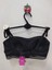 Lazer Kesim Askısı Çıkarılabilir Straplez Siyah Sütyen -1240 2