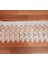 Pvc Dantel Raf Dolap ve Çekmece Örtüsü / Ebat: 23 cm x 5 mt - Beyaz 2