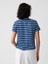Kadın Mavi Organik Pamuk Vintage Shrunken T-Shirt 4