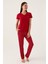 2907 Basics Kadın Kısa Kol Pijama Takımı 1