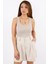 Kadın Cotton Premium 5’li Set Bej, Krem, Beyaz, Antrasit, Siyah Pamuklu Basic Fitilli Atlet 5