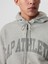 Erkek Gri Gap Logo Fermuarlı Fleece Sweatshirt 5