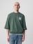 Erkek Yeşil Gap Logo Oversize Sweatshirt 1