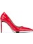 Kadın Kırmızı Rugan Topuklu Ayakkabı 1037 5518 Bn Ayk Y24 Kırmızı Rgn 1