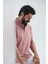 ALTINYILDIZ CLASSICS Erkek Gül Kurusu %100 Pamuk Kıvrılmaz Polo Yaka Slim Fit Dar Kesim Tişört 3