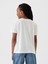 Kız Çocuk Kırık Beyaz Grafikli T-Shirt 5