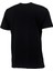 Erkek V Yaka Standart Fit Siyah T-Shirt 4