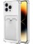 iPhone 15 Pro Max Kılıf Sfy Kartlıklı Şeffaf Kapak 1
