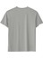 Regular Bisiklet Yaka Tshirt - Açık Gri 2