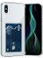 iPhone x Kılıf Sfy Kartlıklı Şeffaf Kapak 1