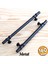 Maça Siyah Metal Kulp 160 Mm-16 cm Mobilya Çekmece Mutfak Dolabı Dolap Kulpları Kulbu Kulpu 1