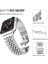 Apple Watch Uyumlu 38/40/ 41 mm Seri 10-42mm Uyumlu Paslanmaz Çelik Stainless Steel Metal Kordon 4