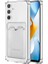 Samsung Galaxy A04S Kılıf Sfy Kartlıklı Şeffaf Kapak 1