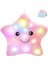 LED Yumuşak Peluş Yastık Oyuncaklar Parlayan Doldurulmuş Yıldız Işıklı Yastık Peluş Renkli Gece Işıkları ile Yürümeye Başlayan Çocuklar Için Doğum Günü (Pembe) (Yurt Dışından) 1