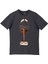Nordic Mask Regular Tshirt - Koyu Füme 1
