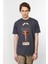 Nordic Mask Regular Tshirt - Koyu Füme 4