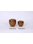 Seta Martına Mumluk Küçük Amber 9*9*7 cm 1